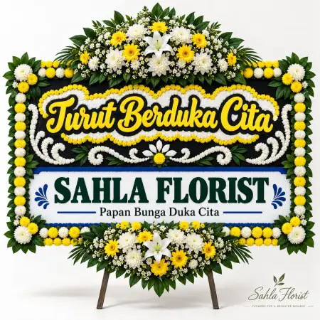 Papan Bunga Duka Cipondoh