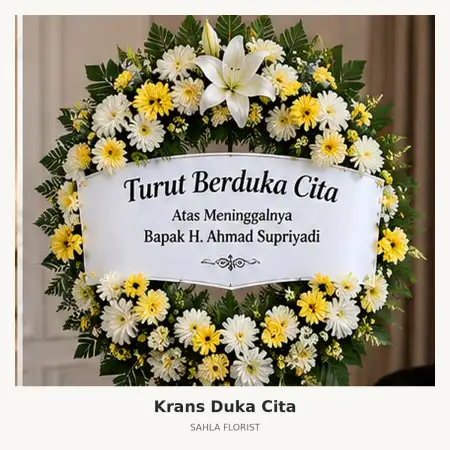 Krans Bunga Duka Cipondoh